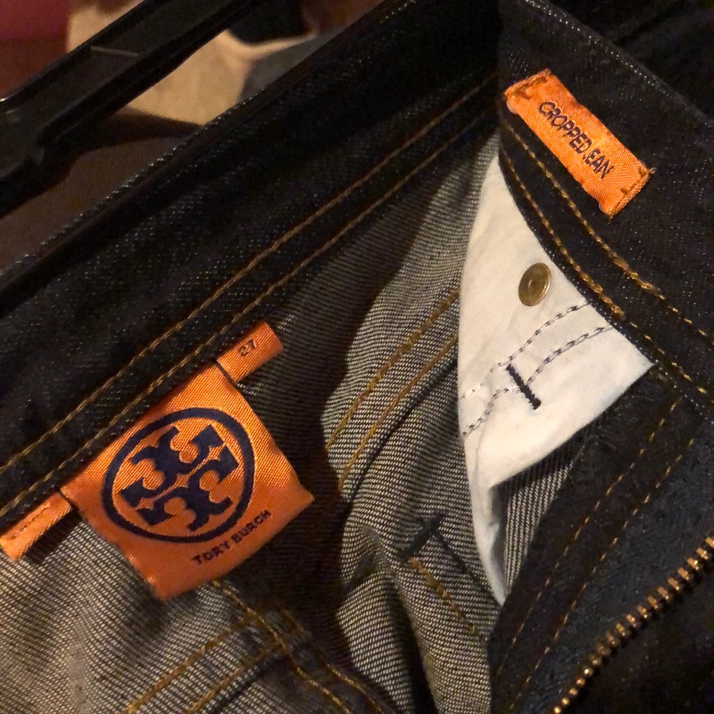 Tory Burch cropped jean, 🎉2X Host Pick🎉 - Picture 6 of 8